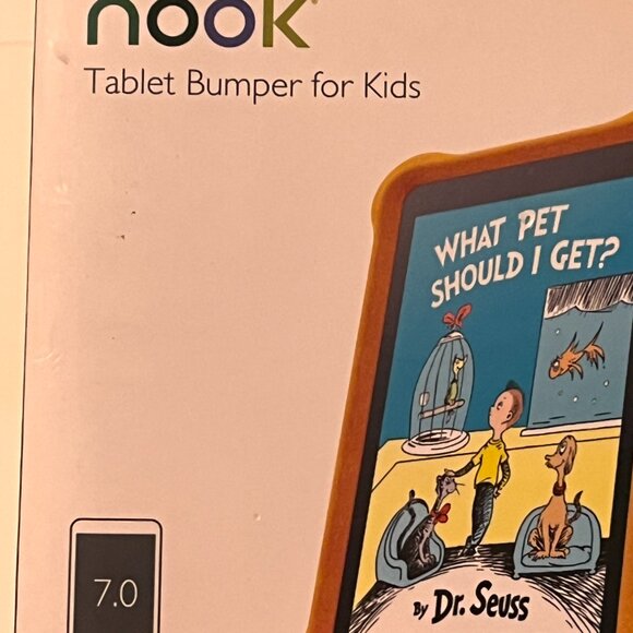 Barnes & Noble Nook Tablet Bumper for Kids 7-Inch Orange (NEW/e/x) - Picture 9 of 15